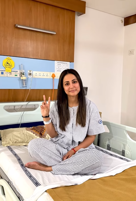 Hina Khan has stage 3 breast cancer